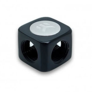 ek af x splitter 4f g14 black 2 EK-AF X-Splitter 4F G1/4 -Black