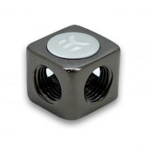EK-AF X-Splitter 4F G1/4 -Black Nickel