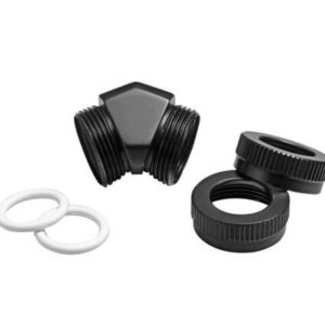 Phanteks Glacier 12mm Hard Tube Adapter 45 White