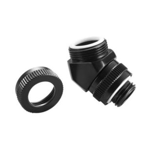 Phanteks Glacier 12mm Hard Tube Rotary Fitting 90 White