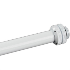 Bitspower None Chamfer Brass Deluxe White 300 Mm - OD 12MM Hard Tubing