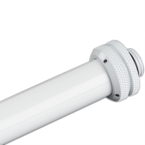 Bitspower None Chamfer Brass Deluxe White 300 Mm - OD 14MM Hard Tubing