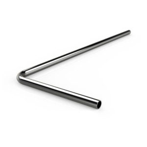 Bykski Silver Metal Tube Bending L Shape – B-PP7TP500X200