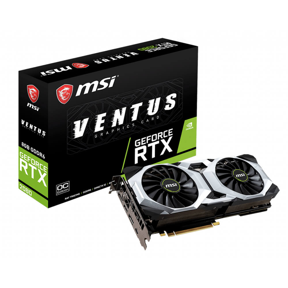 MSI RTX 2080 VENTUS OC 8GB GDR6 MSI RTX 2080 VENTUS OC 8GB GDR6