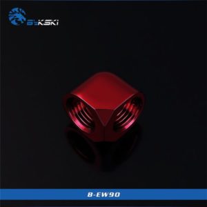 Bykski Red 90 Double Screw Thread - B-EW90-RD