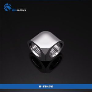 Bykski Silver 90 Double Screw Thread - B-EW90-SL