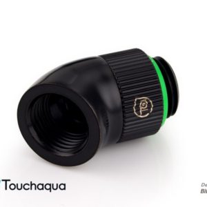 Touchaqua G1/4" Rotary 45-Degree IG1/4" Extender (Glorious Black)