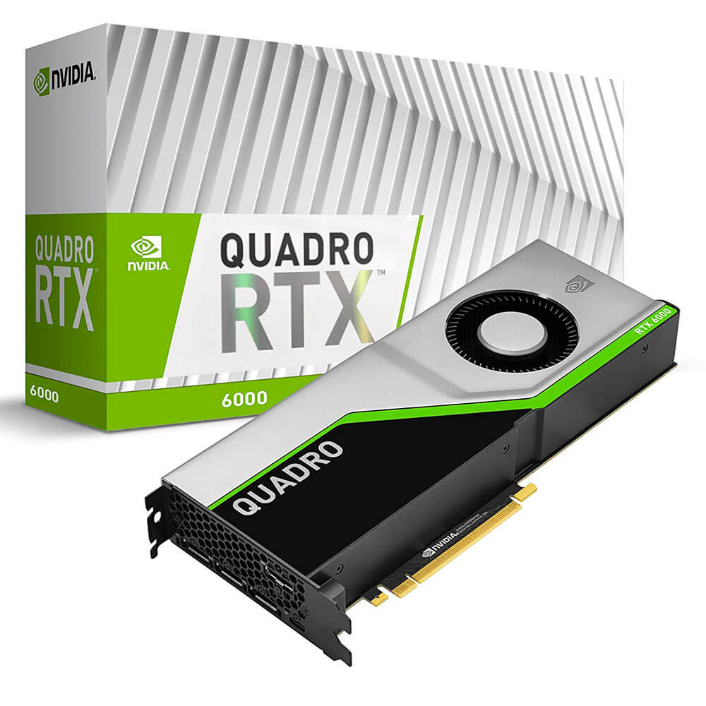 NVIDIA Quadro RTX6000 24GB GDR6 Workstation Video Card H1 Nvidia Quadro Rtx6000 24gb Gdr6 Workstation Video Card H1