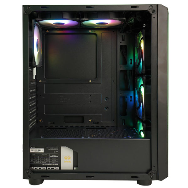 Infinity Sense Led Digital Rgb Tempered Glass Case 12