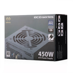 Infinity Eco 450w 80plus Single Rail – True Power 03
