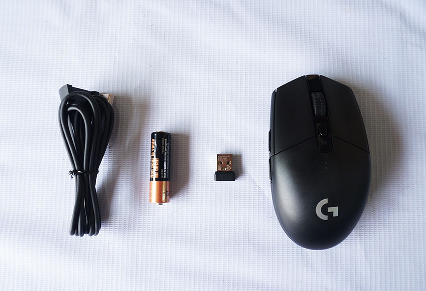 Logitech G304 Lightspeed Wireless Gaming Mouse – White