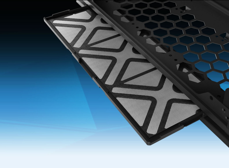 In-Win 303 White- Full Side Tempered Glass Mid-Tower Case