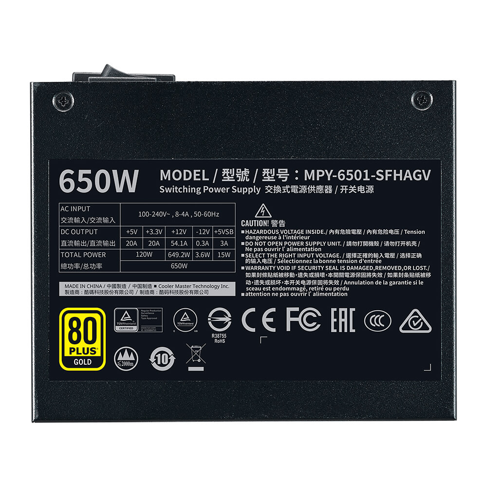 Cooler Master V650 SFX Gold 650W H5 Cooler Master V650 Sfx Gold 650w H5