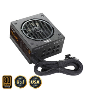 EVGA 750 BQ - 80+ BRONZE 750W - Semi Modular (TRAY)