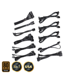 EVGA 750 BQ - 80+ BRONZE 750W - Semi Modular (TRAY)