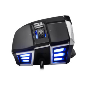 EVGA X17 Gaming Mouse - Wired - Black - Customizable - 16,000 DPI - 5 Profiles - 10 Buttons - Ergonomic