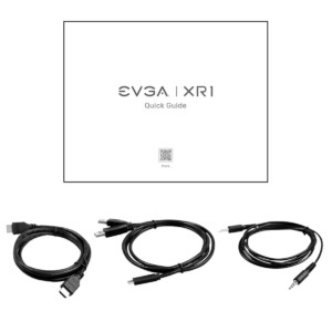 EVGA XR1 Capture Device - Certified for OBS - USB 3.0 - 4K Pass Through - ARGB - Audio Mixer