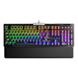 EVGA Z15 - RGB Gaming Keyboard - RGB Backlit LED - Hot Swappable Mechanical Switches