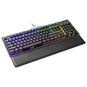 EVGA Z15 - RGB Gaming Keyboard - RGB Backlit LED - Hot Swappable Mechanical Switches