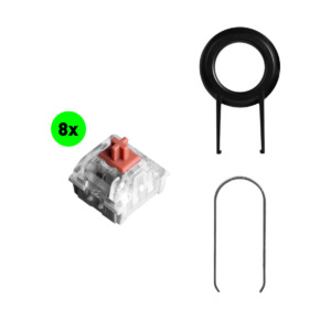 EVGA Z15 - RGB Gaming Keyboard - RGB Backlit LED - Hot Swappable Mechanical Switches