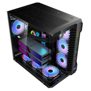 Mik Lv07 Black Mid Tower Case H2