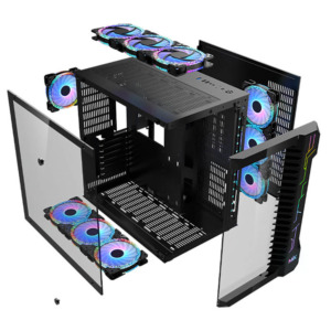 Mik Lv07 Black Mid Tower Case H3