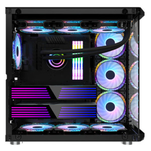 Mik Lv07 Black Mid Tower Case H5