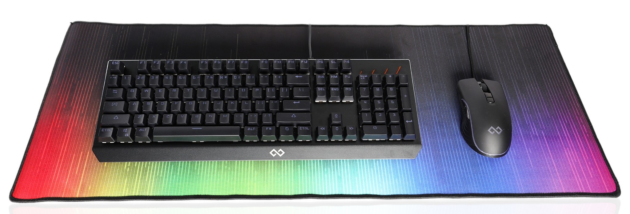 Lót chuột gaming loại lớn may viền Infinity Extension Chroma Pad