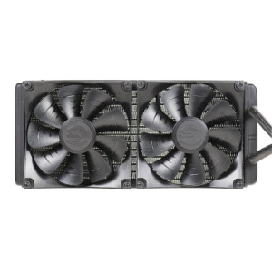 EVGA CLC 280mm All-In-One RGB LED CPU Liquid Cooler - 2x FX13 140mm PWM Fans