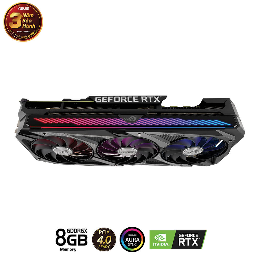 Asus ROG STRIX GeForce RTX™ 3070 Ti 8GB GDDR6X H5 Asus ROG STRIX Gaming GeForce RTX™ 3070Ti 8GB GDDR6X - Ảnh 5