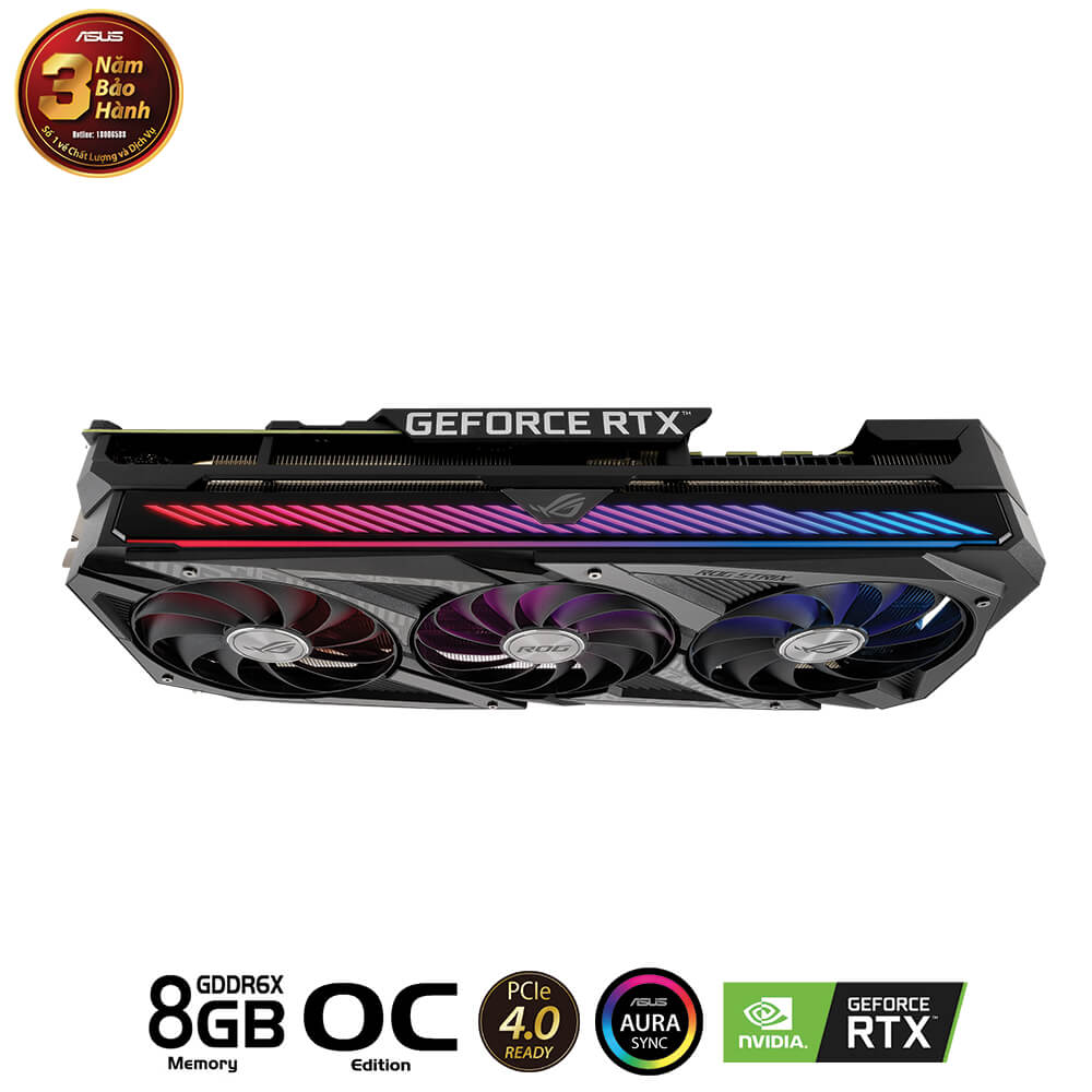 Asus ROG STRIX GeForce RTX™ 3070 Ti OC 8GB GDDR6X H5 Asus ROG STRIX Gaming GeForce RTX™ 3070Ti OC 8GB GDDR6X - Ảnh 6