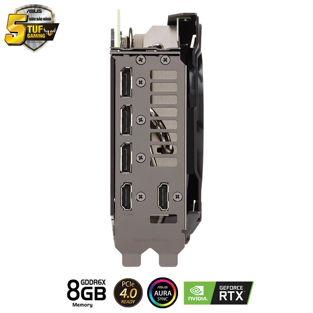 Asus TUF Gaming GeForce RTX™ 3070 Ti 8GB GDDR6X H7 Asus TUF Gaming GeForce RTX™ 3070Ti 8GB GDDR6X - Ảnh 7