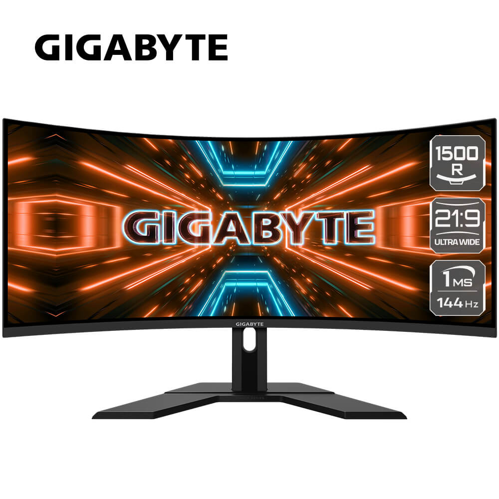 Gigabyte Gaming G34WQC 3422 144Hz VA Curve QHD H1 Gigabyte Gaming G34WQC A-EK - 34 inch QHD VA / Curve / 144Hz / Chuyên Game