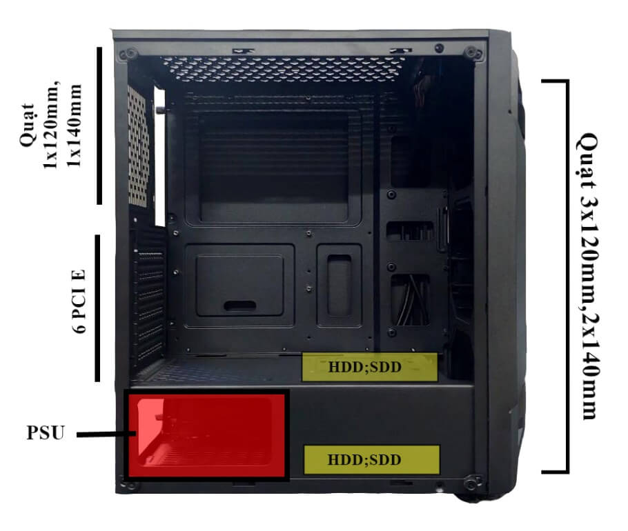 Infinity Shield - ATX Gaming Chassis