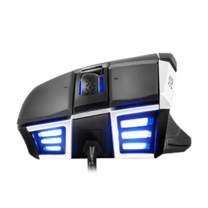 EVGA X17 Gaming Mouse - Wired - Grey - Customizable - 16,000 DPI - 5 Profiles - 10 Buttons - Ergonomic