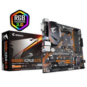 Gigabyte B450M AORUS ELITE (rev. 1.x) - Socket AM4