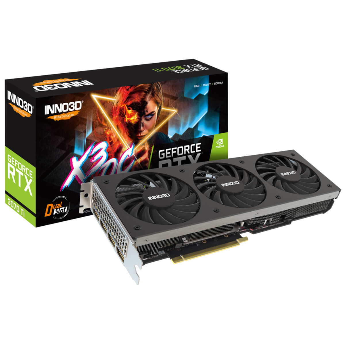 INNO3D GeForce RTX™ 3070 Ti X3 OC 8GB GDDR6X INNO3D Geforce RTX 3070Ti X3 OC 8GB GDDR6X