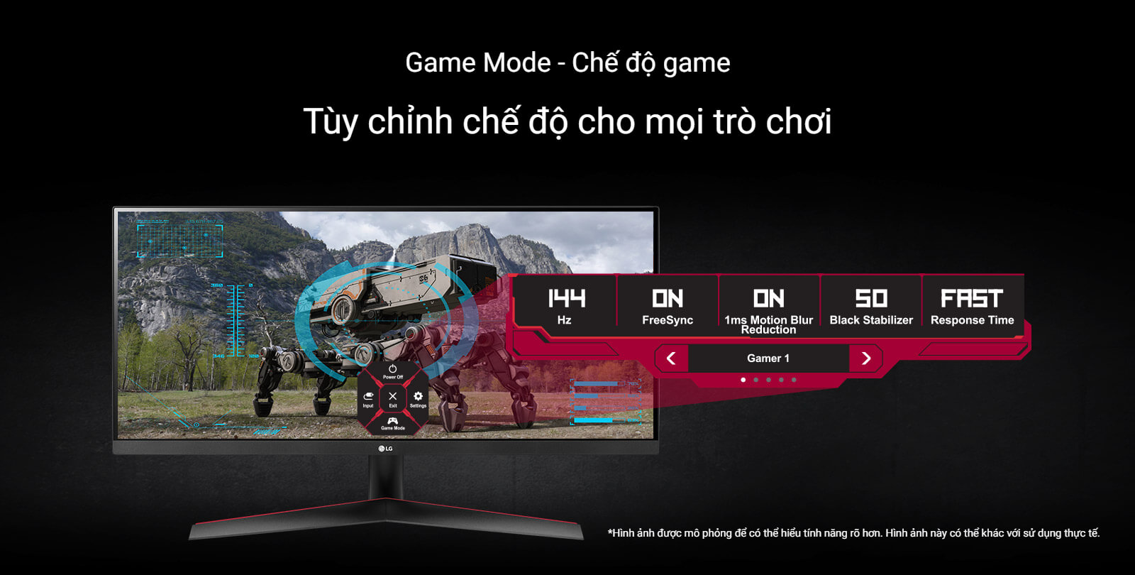 29wp60g 08 game mode LG 29WP60G-B - 29 inch FHD IPS / AMD FreeSync™ / HDR10 / 99% sRGB / USB Type-C™