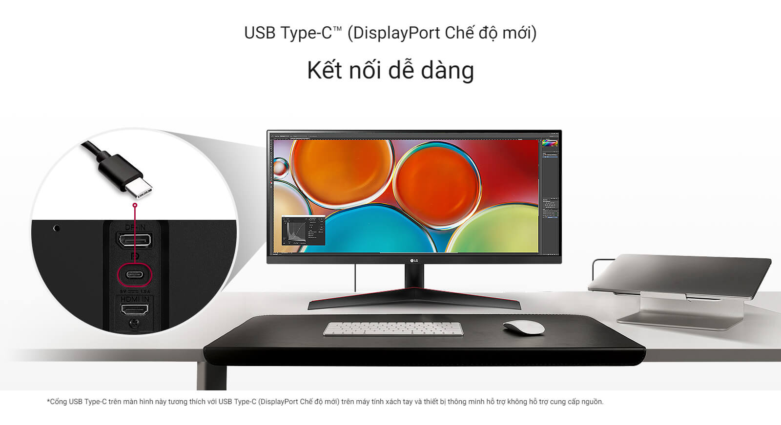 29wp60g 10 usb c LG 29WP60G-B - 29 inch FHD IPS / AMD FreeSync™ / HDR10 / 99% sRGB / USB Type-C™
