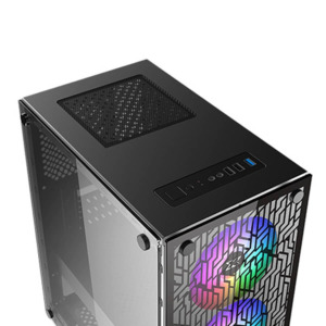 XIGMATEK NYX-3F RGB - M-ATX - Mini Tower
