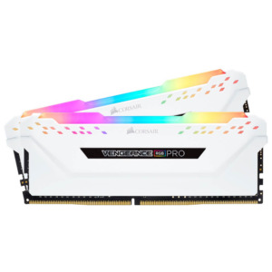 Corsair Vengeance RGB PRO  White - 16GB (2x8GB) DDR4 - Bus 3200MHz Cas 16