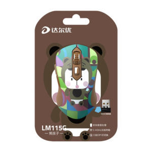DAREU LM115G Multi-Color Bear - Wireless Mouse