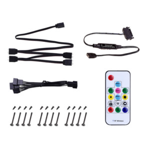 ID-Cooling DF-12025 - ARGB Trio Snow (3 Fans)