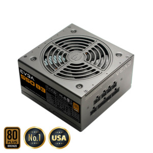 EVGA 550 B3 - 80+ BRONZE 550W -  Fully Modular (TRAY)