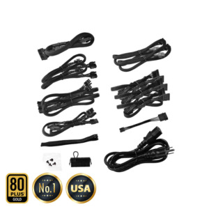 EVGA SuperNOVA 650 G+ - 80+ GOLD 650W - Fully Modular (TRAY)