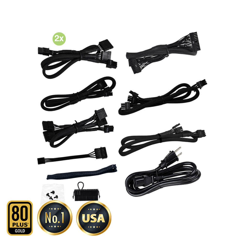 EVGA SuperNOVA 650 G3 – 80 GOLD 650W – Fully Modular h6 EVGA SuperNOVA 650 G3 - 80+ GOLD 650W - Fully Modular (TRAY) - Ảnh 6