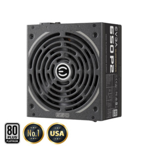 EVGA SuperNOVA 650 P2 - 80+ Platinum 650W - Fully Modular (TRAY)
