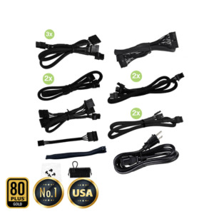 EVGA SuperNOVA 750 G3 - 80+ GOLD 750W - Fully Modular (TRAY)