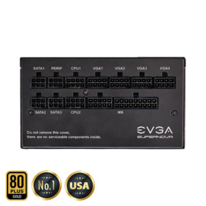 EVGA SuperNOVA 750 G5 - 80+ GOLD 750W - Fully Modular (TRAY)