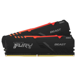 Kingston Fury Beast RGB - 32GB (2x16GB) DDR4 - Bus 3200MHz Cas 16